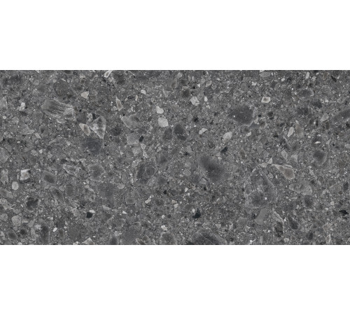 Ceppo Nero PRO Керамогранит графитовый 60х120 матовый структурный R11Soft STR