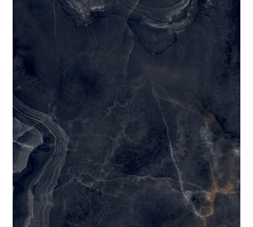 Interstellar Black Керамогранит чёрный 80х80 полированный