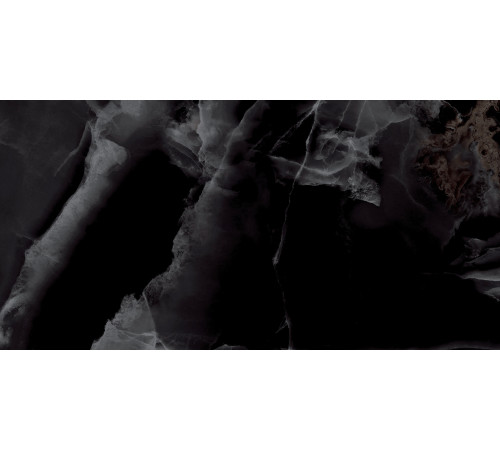 Andora Black Керамогранит чёрный 60х120 полированный