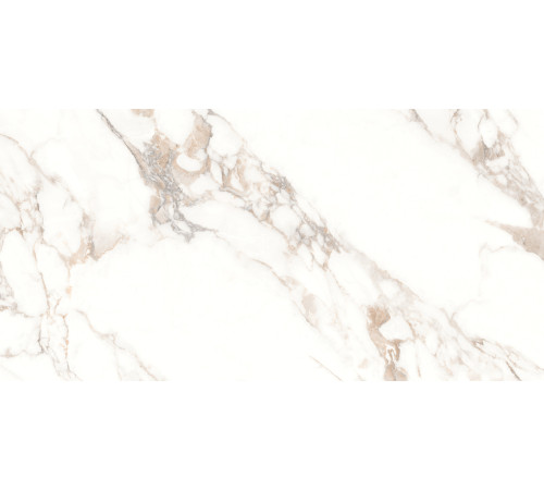 Statuario Ice Керамогранит белый 60х120 лаппатированный шайн