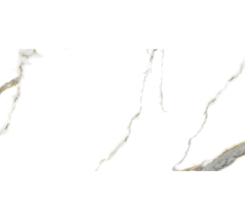 Golden White Statuario Керамогранит 60х120 Полированный