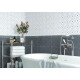 Бордюр Adele Sapphire BW0ADE23 50x500x9.5 Глянцевая