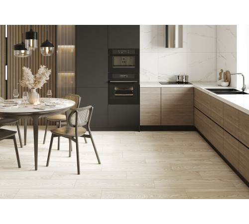 Керамогранит Alma Ceramica GFA92ADR04R Andora 90x20 бежевый матовый под дерево