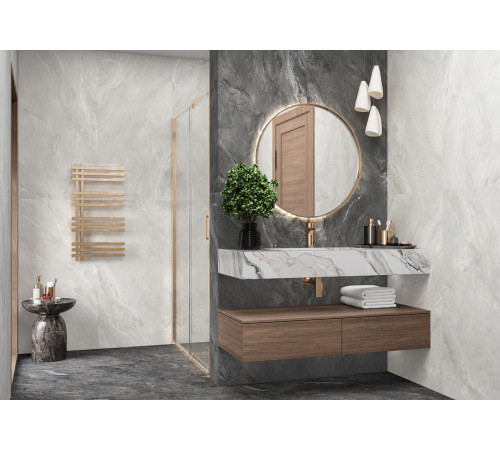 Керамогранит LCM 60120RGE11M Argenta Beige 60x120 бежевый глазурованный матовый / карвинг под камень