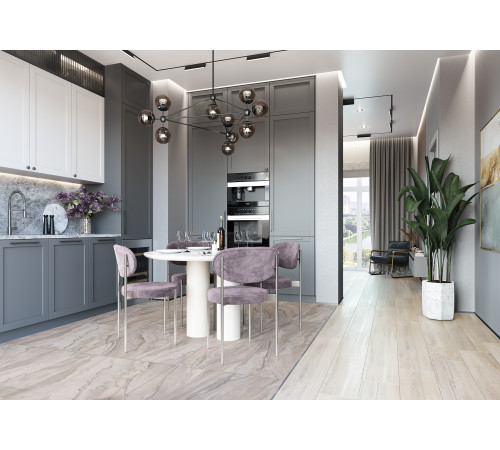 Керамогранит Alma Ceramica GFU60120ARC70L Arcadia 60x120 серый лаппатированный под камень
