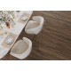 Керамогранит Delacora GP2090ARF21R Artfloor Marron Sugar 20x90 кремовый рельефный под дерево