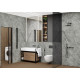 Керамогранит LCM 60120AJA99M Ajax Black 60x120 черный глазурованный матовый / карвинг под камень