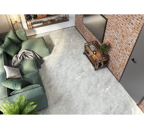 Керамогранит LCM 60120AJA99M Ajax Black 60x120 черный глазурованный матовый / карвинг под камень