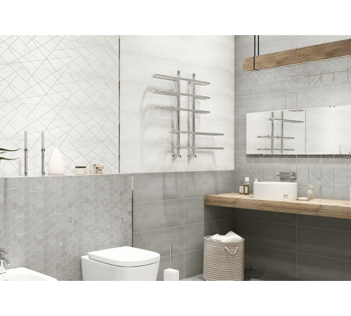 Плитка настенная Baffin Gray Dark WT15BFN25R 246x740x9 Матовая