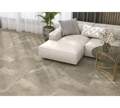 Керамогранит Alma Ceramica GFA57BST04R Basalto 57x57 бежевый сахарный под камень