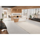 Керамогранит Alma Ceramica GFU60120BLN04R Berlin 60x120 кремовый глазурованный матовый под бетон