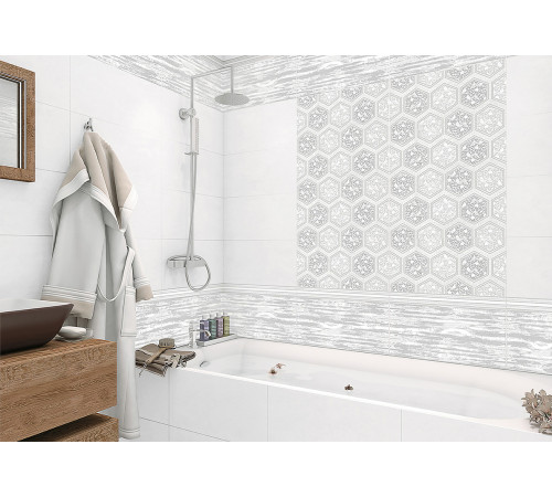 Плитка настенная Beton Gray WT9BTN00 249x500x7.5 Матовая