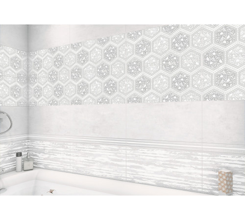 Плитка настенная Beton Gray WT9BTN00 249x500x7.5 Матовая