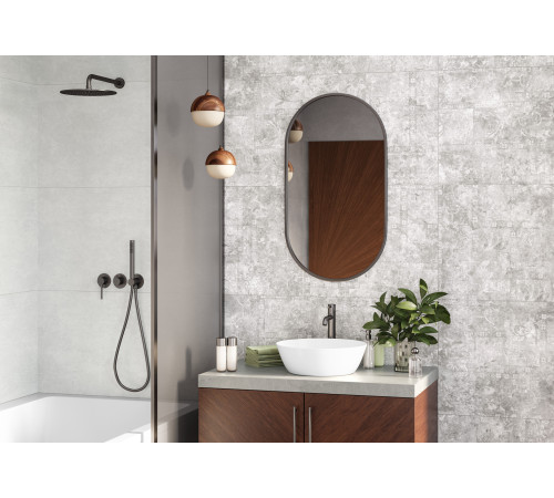 Керамогранит Alma Ceramica GFU60120BTP00R Beton PRO 60x120 белый глазурованный матовый под бетон