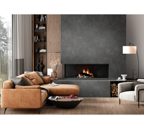 Керамогранит Alma Ceramica GFU60120BTP00R Beton PRO 60x120 белый глазурованный матовый под бетон