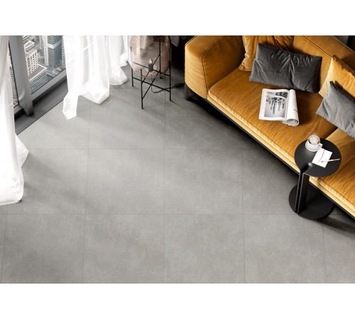 Керамогранит Alma Ceramica GFU60120BTP00R Beton PRO 60x120 белый глазурованный матовый под бетон