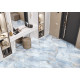 Керамогранит LCM 60120BLM06HG Blumarin 60x120 голубой суперполированный под оникс