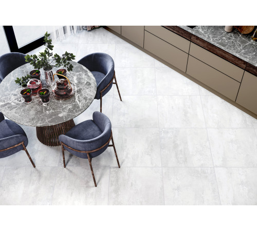 Керамогранит Delacora D120218L Centro Crema 60x120 кремовый лаппатированный под металл