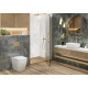 Керамогранит Delacora D120218L Centro Crema 60x120 кремовый лаппатированный под металл