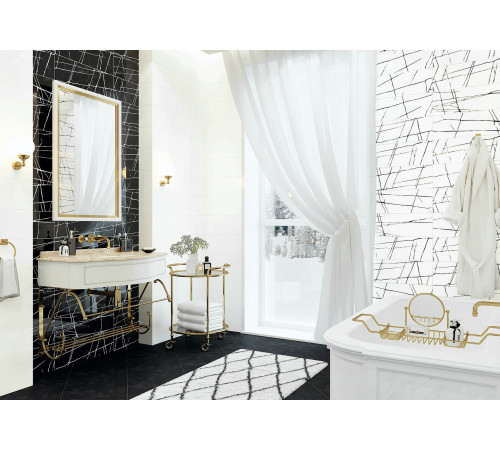 Плитка настенная Chicago White WT11CHI00 200x600x7.5 Глянцевая