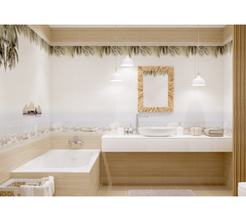 Декор Del Mare DWU09DLM001 249x500x7.5 Глянцевая