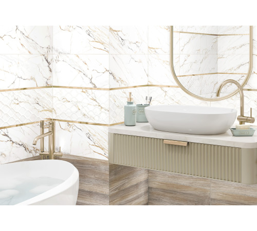 Плитка настенная Detroit Wood WT9DET08 249x500x8.5 Глянцевая