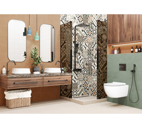 Керамогранит New Trend GP2020DNN25 Design Art Ester 20x20 микс матовый с орнаментом