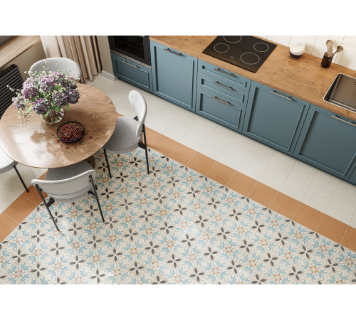 Керамогранит New Trend GP2020DNN25 Design Art Ester 20x20 микс матовый с орнаментом