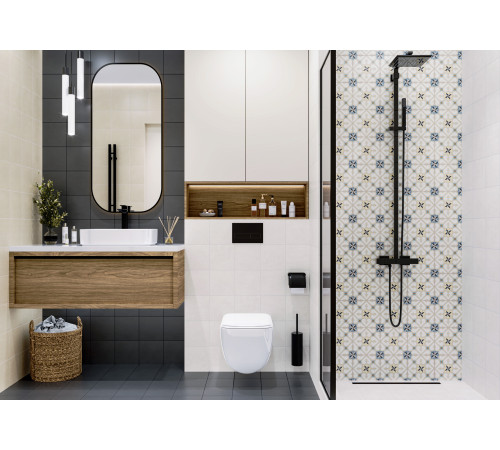 Керамогранит New Trend GP2020DNN25 Design Art Ester 20x20 микс матовый с орнаментом