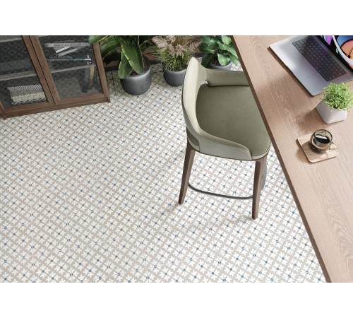 Керамогранит New Trend GP2020DNN25 Design Art Ester 20x20 микс матовый с орнаментом