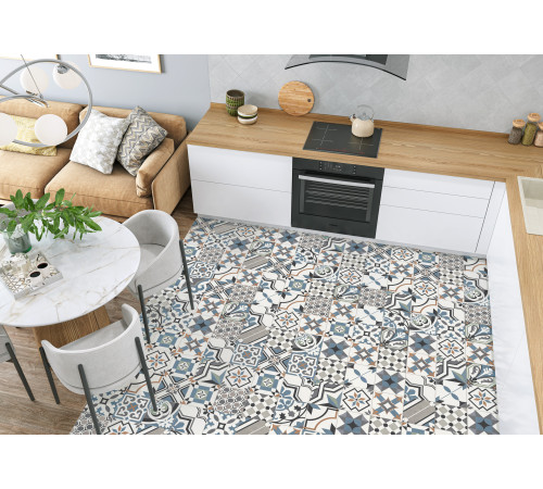 Керамогранит New Trend GP2020DNN25 Design Art Ester 20x20 микс матовый с орнаментом
