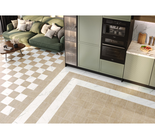 Керамогранит New Trend GP2020DNN25 Design Art Ester 20x20 микс матовый с орнаментом