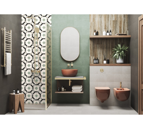 Керамогранит New Trend GP2020DNN25 Design Art Ester 20x20 микс матовый с орнаментом