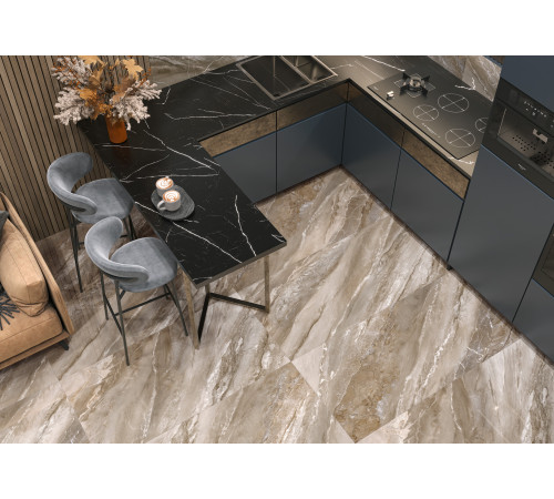 Керамогранит New Trend 60120EVO05P Evo Marmo Gris 60x120 серый полированный под мрамор