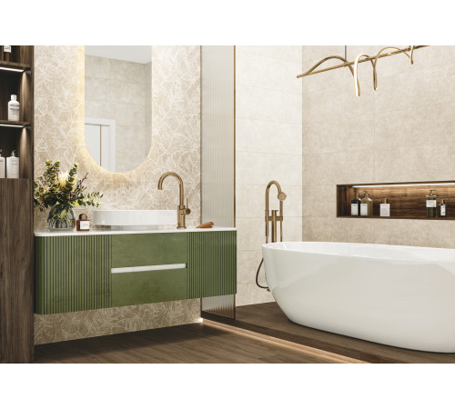 Бордюр Frieze Gold BW0FRZ09 12x900x9 Глянцевая