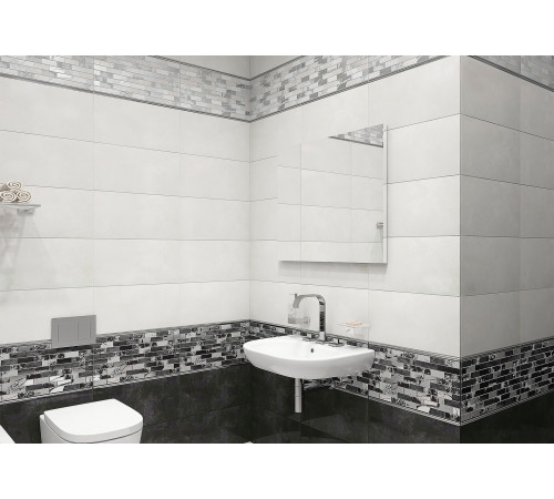 Декор Glent Black DW9GLB99 249x500x9 Глянцевая