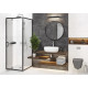 Плитка настенная Grafito White WT15GRF00R 246x740x9 Матовая