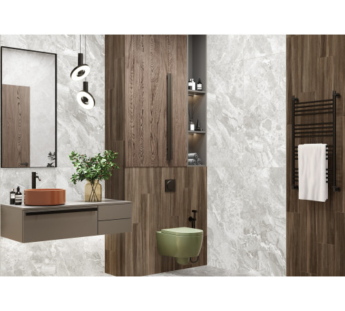 Керамогранит Delacora 6060GRY25 Greiny Graphite Sugar 60x60 графит лаппатированный под камень
