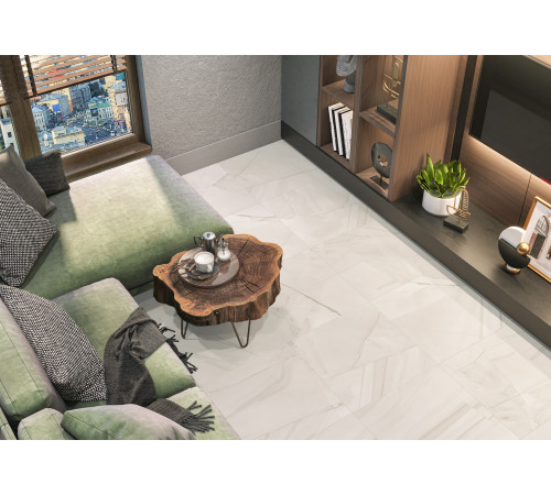 Керамогранит Delacora 6060IPR01 Impression Crema Sugar 60x60 кремовый лаппатированный под оникс