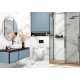 Керамогранит Delacora D120210M Calacatta Andrea 60x120 белый матовый / карвинг под мрамор