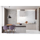 Керамогранит Delacora 60120CMI01 Calacatta Milazzo Gold Sugar 60x120 белый лаппатированный под мрамор