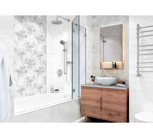 Плитка настенная Konor Gray WT9KON15 249x500x7.5 Матовая