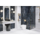 Керамогранит LCM 60120CBL23HG Cuba Blue 60x120 синий суперполированный под камень