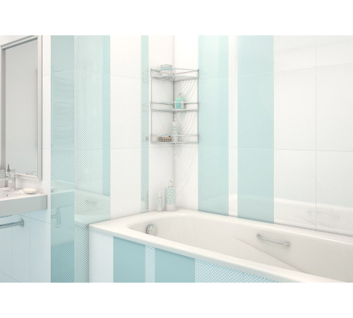 Плитка настенная Luster Aquamarine WT9LST16 249x500x7.5 Глянцевая