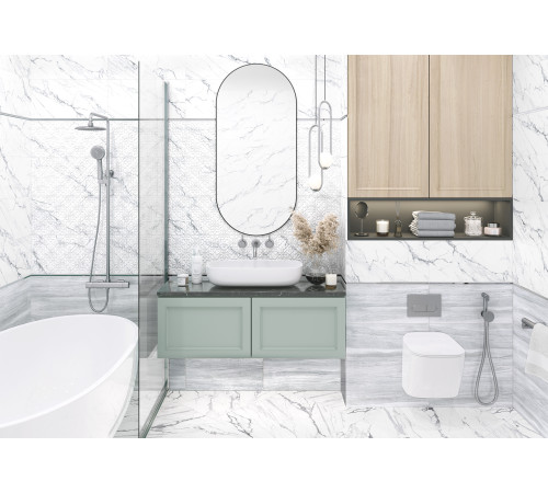 Плитка настенная Lima Flower WT9LIM55 249x500x8.5 Глянцевая