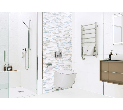 Плитка настенная Manhattan White WT9MAN00 249x500x8.5 Глянцевая