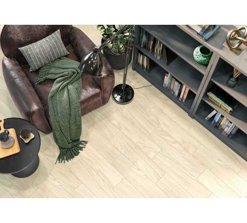 Керамогранит New Trend GP1560ERB21 Merbau Marron 15.1x60.2 коричневый матовый / рельефный под дерево