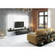 Керамогранит Delacora D12044M Metallic White 60x120 белый матовый под камень