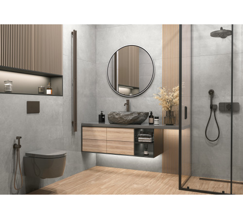 Керамогранит Artkera Group GP6060MIM01M Микроцемент кремовый / Microcement Crema 60×60