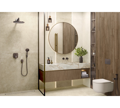 Керамогранит Artkera Group GP6060MIM01M Микроцемент кремовый / Microcement Crema 60×60